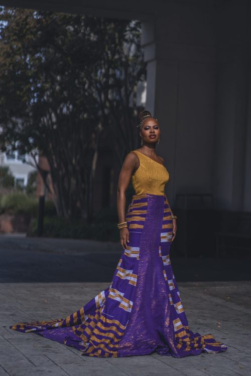 AlkeBULANPrints Product: Kente Charm Original Gown