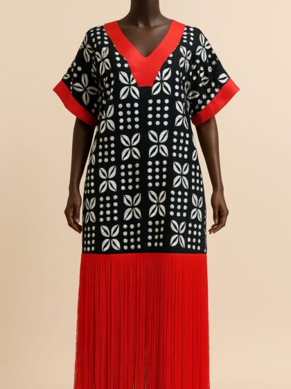Rich Auntie Bubu with long fringes