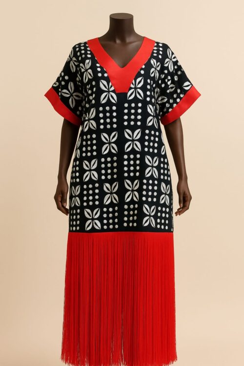 Rich Auntie Bubu with long fringes